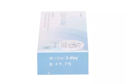 Линзы Clearlab Clear 1-day контактные R 8.7 (диоптрия +1,75), 30 шт