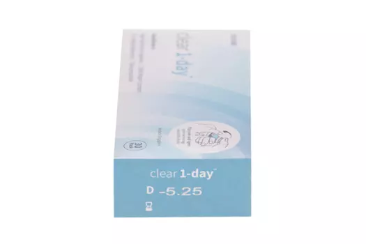 Линзы Clearlab Clear 1-day контактные R 8.7 (диоптрия -5,25), 30 шт