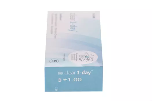 Линзы Clearlab Clear 1-day контактные R 8.7 (диоптрия +1,0), 30 шт