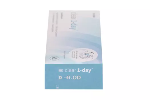 Линзы Clearlab Clear 1-day контактные R 8.7 (диоптрия -6.00), 30 шт
