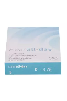 Линзы Clearlab Clear all-day контактные R 8.6 (диоптрия -4,75), 6 шт
