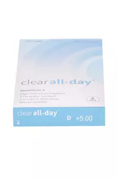 Линзы Clearlab Clear all-day контактные R 8.6 (диоптрия +5,0), 6 шт