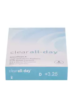 Линзы Clearlab Clear all-day контактные R 8.6 (диоптрия +3,25), 6 шт