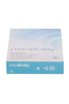 Линзы Clearlab Clear all-day контактные R 8.6 (диоптрия +2,0), 6 шт