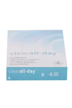 Линзы Clearlab Clear all-day контактные R 8.6 (диоптрия -6,0), 6 шт