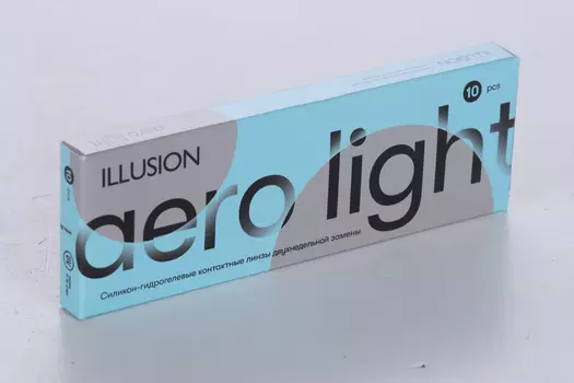 Линзы ILLUSION Aero Light контактные 2 недели (диоптрия -5,75), 10 шт