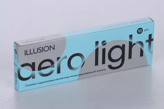 Линзы ILLUSION Aero Light контактные 2 недели (диоптрия -4,75), 10 шт