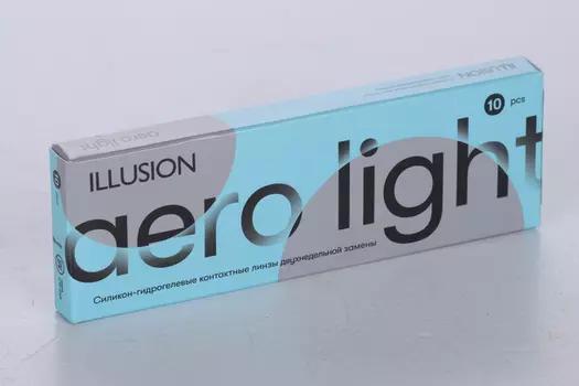Линзы ILLUSION Aero Light контактные 2 недели (диоптрия -1,75), 10 шт