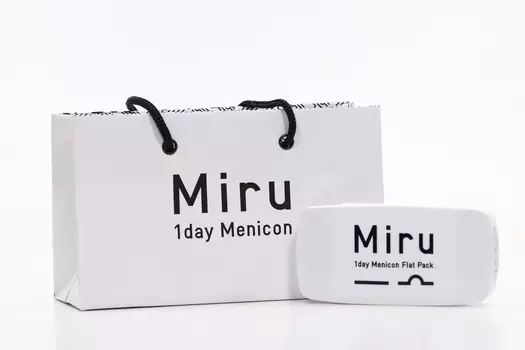Линзы Меникон Миру Уан Дей (диоптрия -1,75), 30 шт