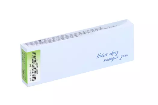 Линзы Офтальмикс Butterfly Green контактные однодневные R 8.6 (диоптрия -7,0), 2 шт