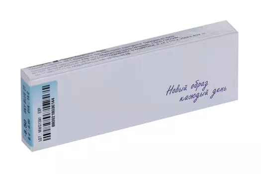 Линзы Офтальмикс Butterfly одноднев Sky/Sky Blue контактные R8.6 (диоптрия -8,5), 2 шт