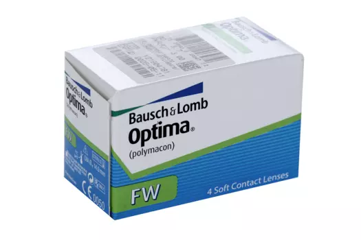 Линзы Optima FW R:=8.7 D:=-03,00, 4 шт