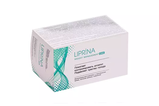 Липрина Управление весом ONE, 377 мг, 60 шт, капсулы
