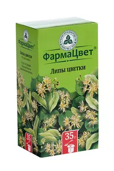 Липы цветки ФармаЦвет, 35 г, сырье растительное измельченное