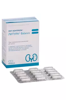 Лит-Контроль Литура Balance, 692 мг, 60 шт, капсулы