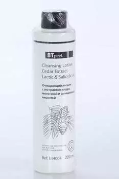 Лосьон BTpeel д/жир/проблем кожи очищ экстр кедра/молочная/салицил киcлота, 200 мл