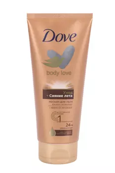Лосьон DOVE д/тела сияние лета с эффектом автозагара, 200 мл