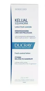 Лосьон Ducray Kelual Squanorm от перхоти, 200 мл