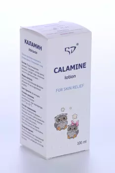 Лосьон Каламин успокаивающ д/кожи, 100 мл