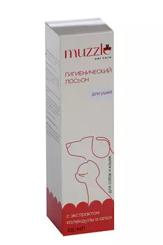 Лосьон Muzzle гигиенический д/ушей д/собак/кошек 100 мл