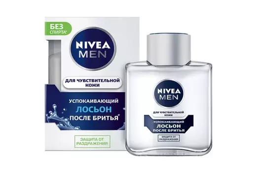 Лосьон Нивея п/бритья д/чувств кожи, 100 мл, (81314)