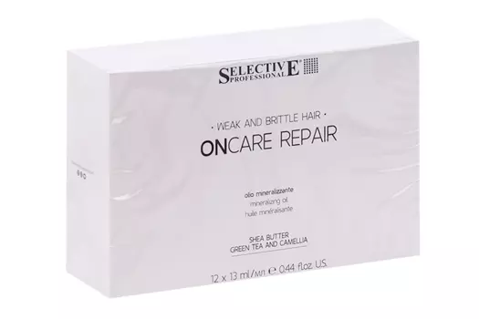 Лосьон ONCARE REPAIR реструктурирующий д/волос, 13 мл, 12 шт