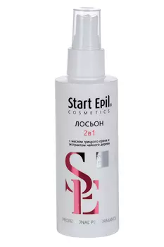 Лосьон Старт Эпил 2 в 1 против вросших волос и д/замедления роста волос, 160 мл