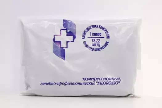 Лосины FILOROSSO компрессионные 80 den 1 класс черный р.4
