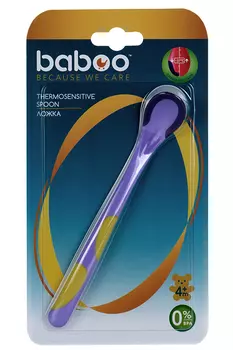 Ложка Бабуу (с 4 мес), синяя