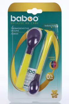 Ложка Бабуу термочувствительные (4 мес+), 2 шт