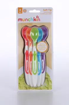 Ложки Манчкин пластиковые 1, 6 шт