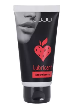 Лубрикант JUJU съедобный со вкусом клубники 7098JU, 50 мл