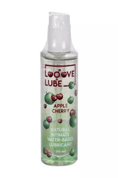 Лубрикант LoveLube Apple/Cherry ароматизир органический, 250 мл
