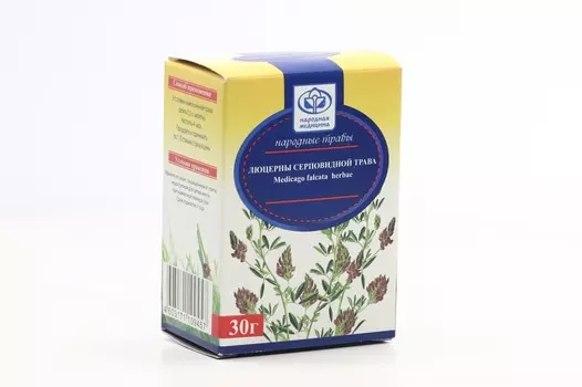 Люцерны серповидной трава, 30 г