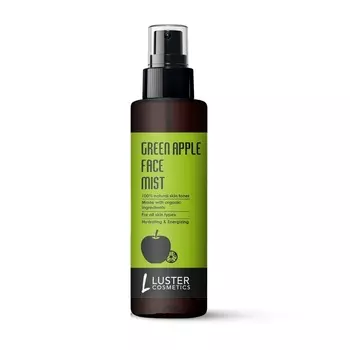LUSTER Green Apple Face Mist Skin Toner Увлажняющий мист-тонер для лица с экстрактом зелёного яблока