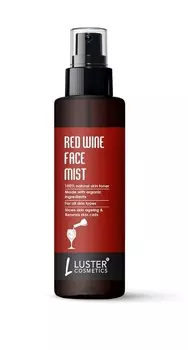 LUSTER Red Wine Face Mist Skin Toner Антивозрастной мист-тонер для лица с экстрактом красного вина 1