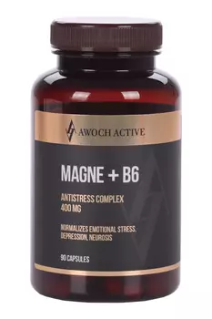 Magne+B6 AWOCH ACTIVE, 90 шт, капсулы