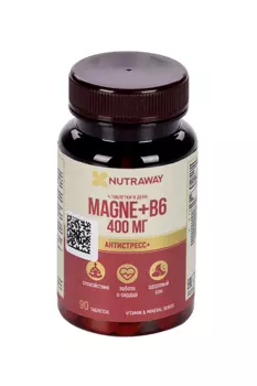Магне+B6 Nutraway, 90 шт, таблетки