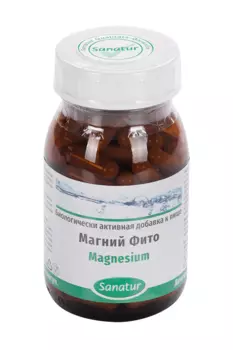 Магний Фито Sanatur, 550 мг, 100 шт, капсулы