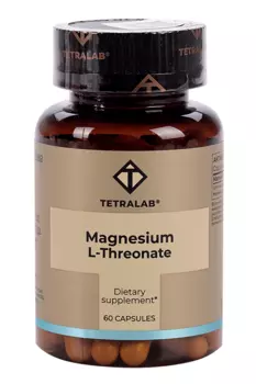 Магний Л-треонат Тетралаб, 60 шт, капсулы
