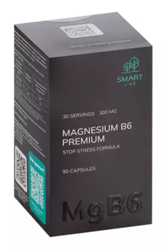 Магний В6 Премиум Стоп- Стресс Формула, 90 шт, капсулы