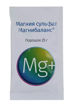 Магния сульфат, 25 г, порошок