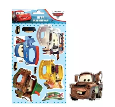 Магнитная игра ND Play тачки мэтр с маркировкой Disney/Pixar