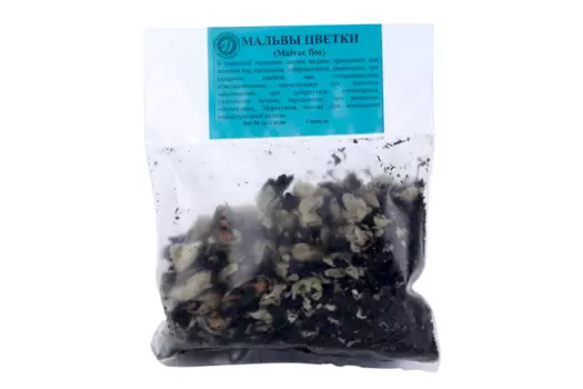 Мальва, 50 г, цветки (4606675006130)