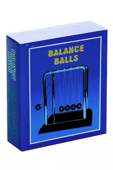 Маятник "Шары техно" квадрат 13,5 x 13,5 x 11 см