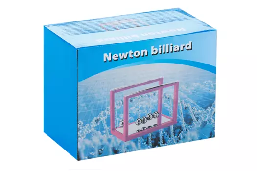 Маятник Шары техно МИКС прямоугольник 12х15х8,5 см