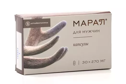 Марал д/мужчин, 30 шт, капсулы