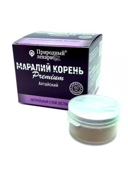 Маралий корень Премиум Алтайский Природный лекарь напиток быстрораств, 5 г