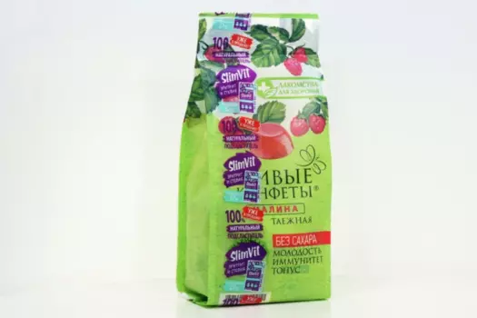 Мармелад желейный Малина б/сахара, 170 г