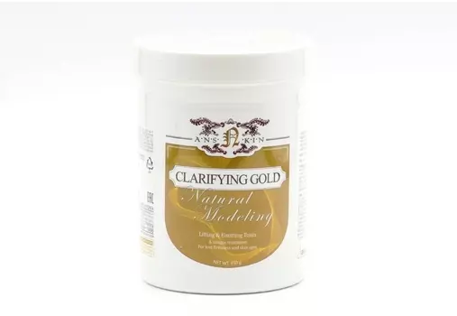 Маска Anskin Clarifying Gold Modeling альгинатная лифтинг-эффект, 450 г, арт АН43